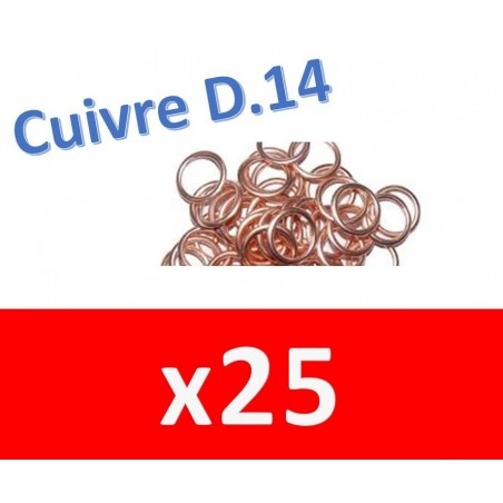 25 Joints vidange D14