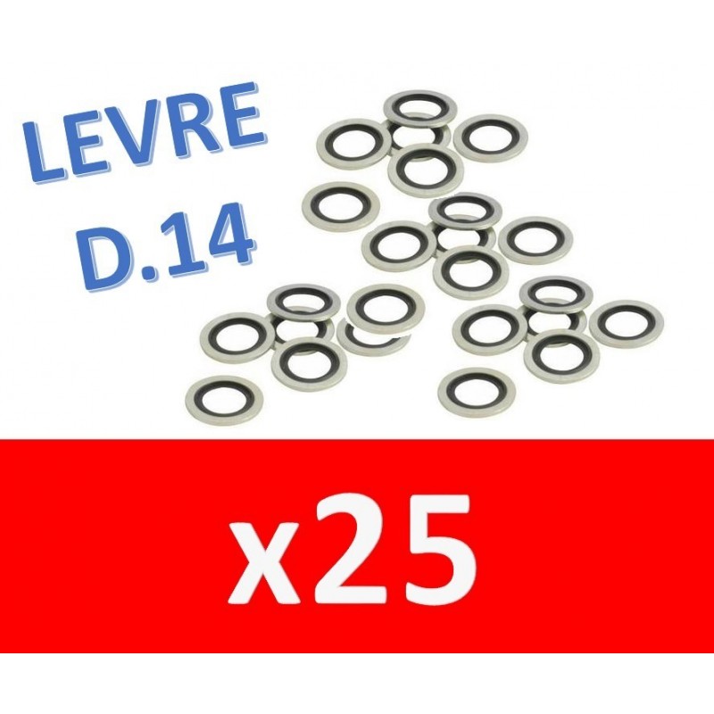 25 Joints D14 à lèvre