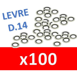 100 Joints D14 à lèvre