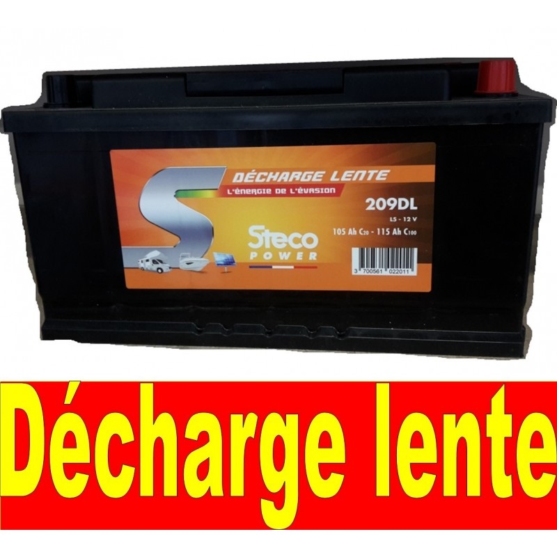 DECHARGE LENTE 110AH