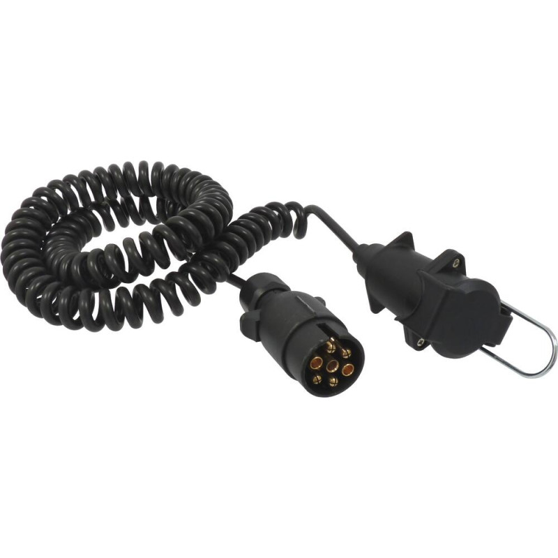 RALLONGE SPIRALE 5M 7PLOTS