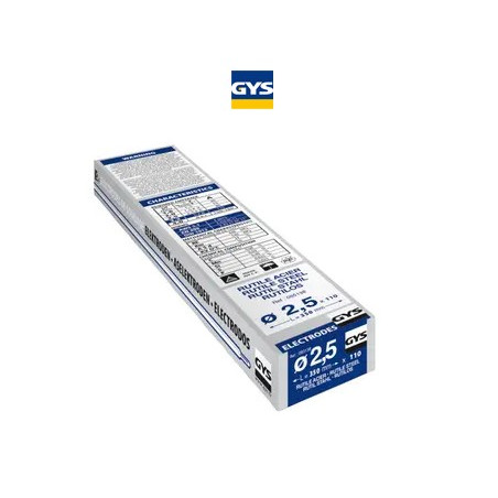 110 ELECTRODES ACIER GY 38, D2