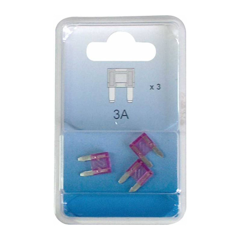 Mini-fusibles 10A (x3)