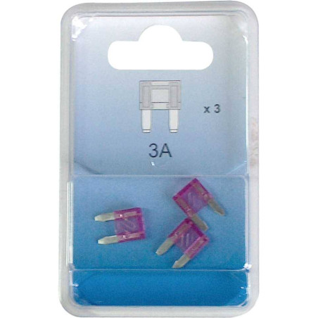 Mini-fusibles 7.5A (x3)