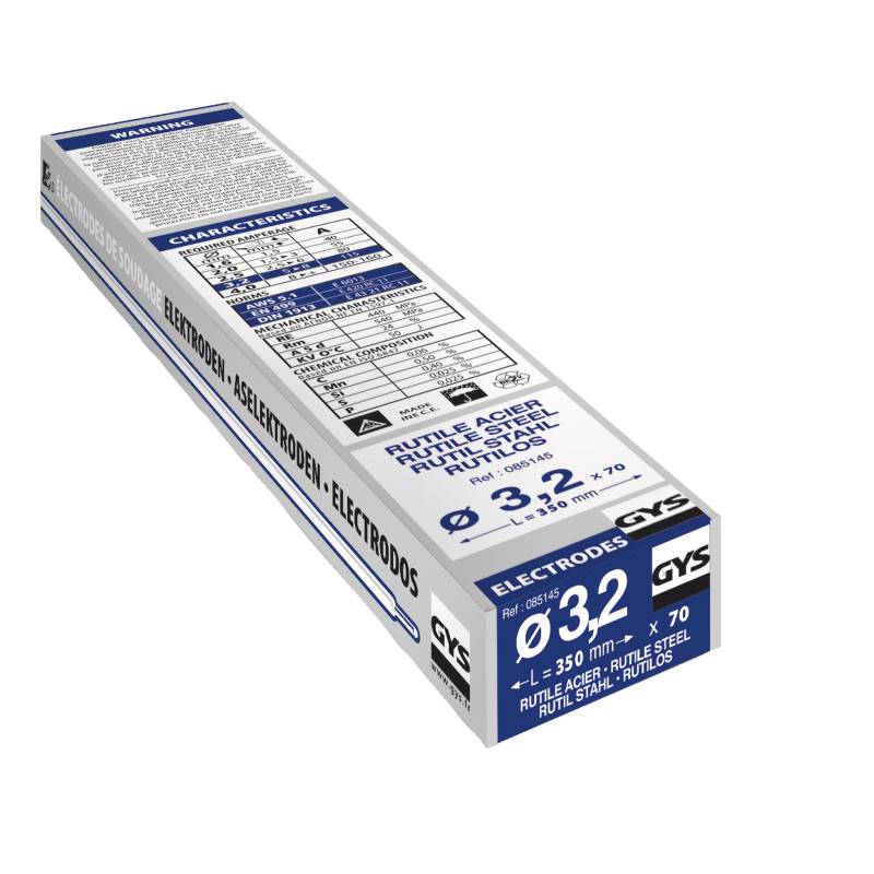 70 ELECTRODES ACIER GY 38, D3.