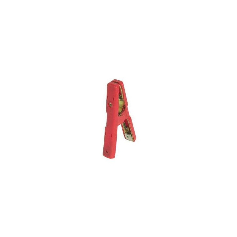 PINCE BATTERIE LAITON 500 AMP.rouge
