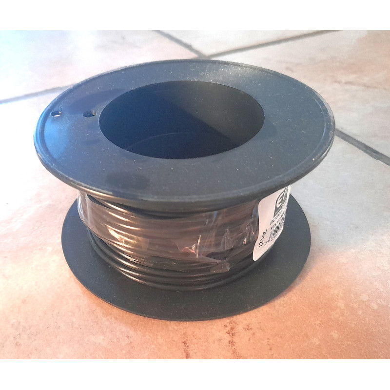 25 metre 2,5MM2 NOIR B25M