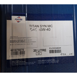 10W40 20L syn mc
