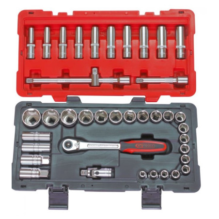 coffret douilles 1/2 39 pièces