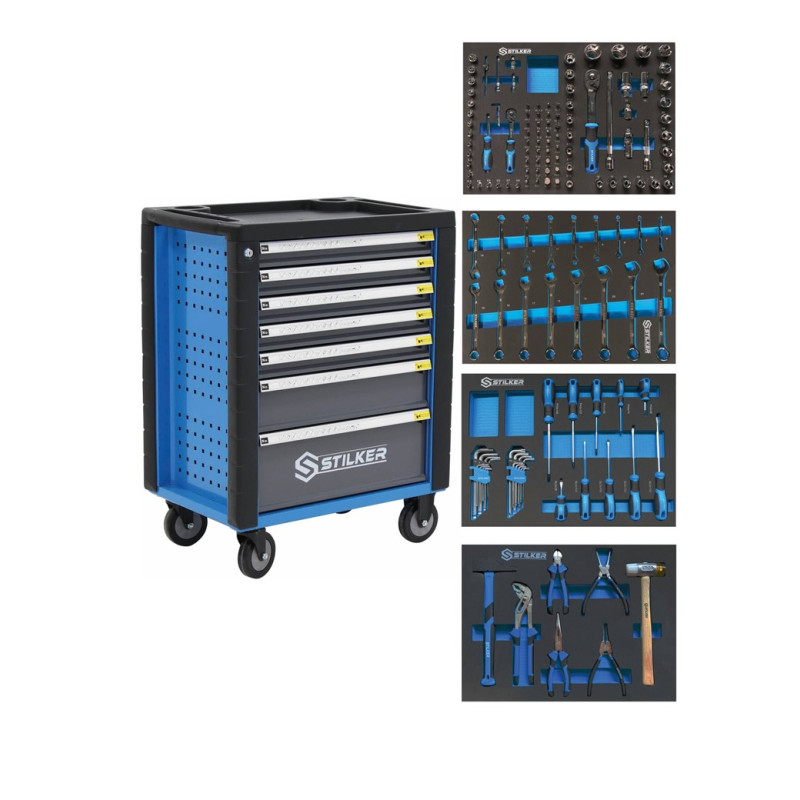 SERVANTE D'OUTILS 7 TIROIRS