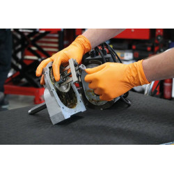 Gants jetables nitrile T.S