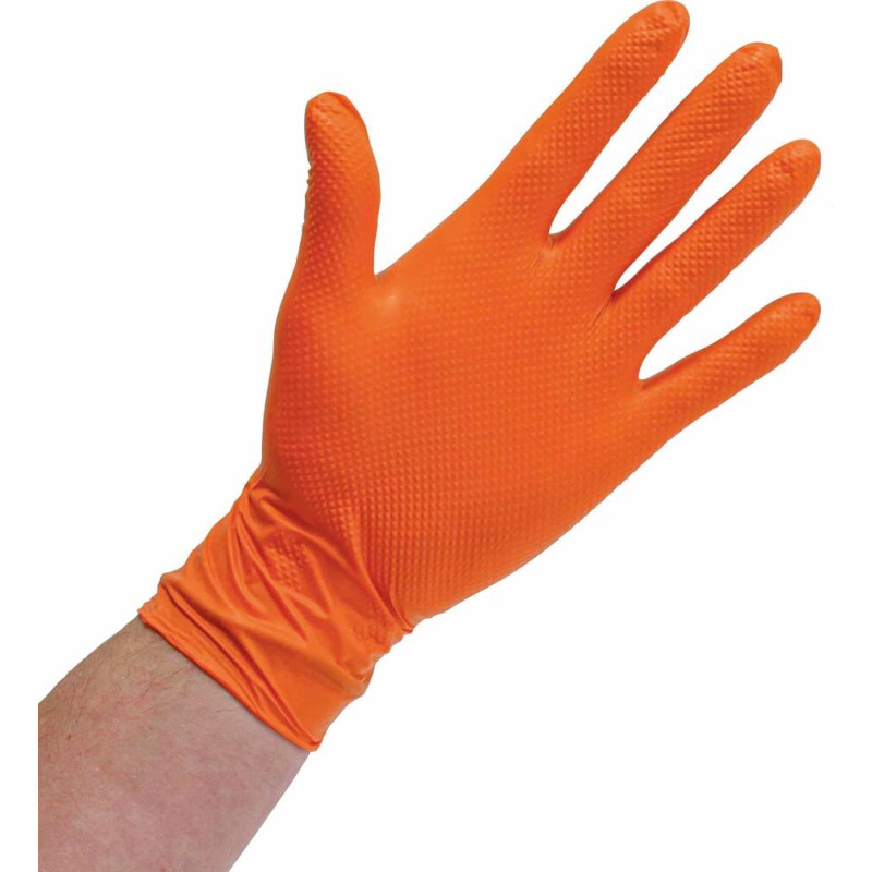 Gants jetables nitrile T.S