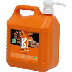 savon mains orange avec pompe